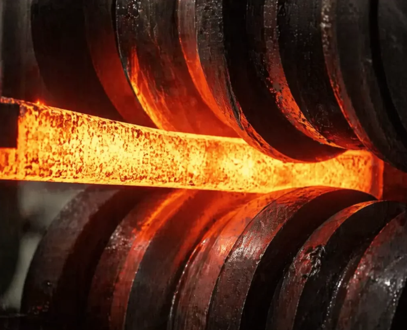 Forging rolling process