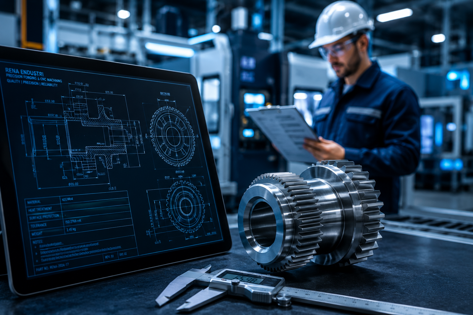 Supply chain management and machining review